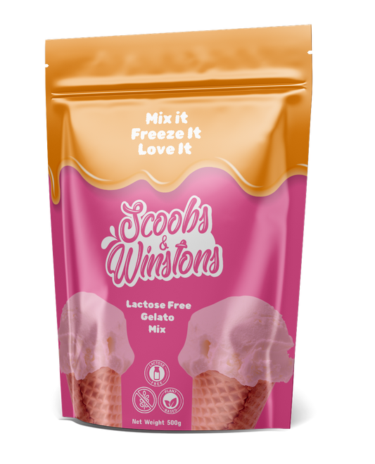 Gelato ice cream powder mix