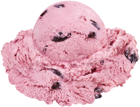 Cherry Amaretto vegan ice cream 